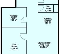 Bratislava - Karlova Ves One bedroom apartment Sale reality Bratislava - Karlova Ves