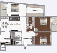 Nitra Three bedroom apartment Sale reality Nitra