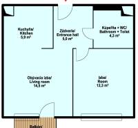 Bratislava One bedroom apartment Sale reality Bratislava - Ružinov