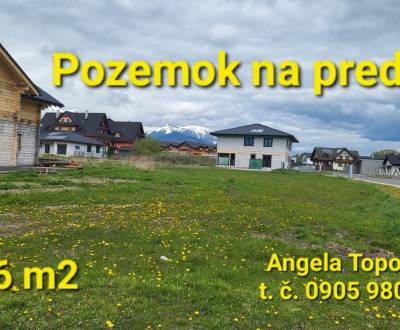 Sale Land – for living, Land – for living, Poprad, Slovakia