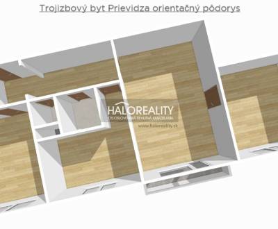 Sale Two bedroom apartment, Prievidza, Slovakia