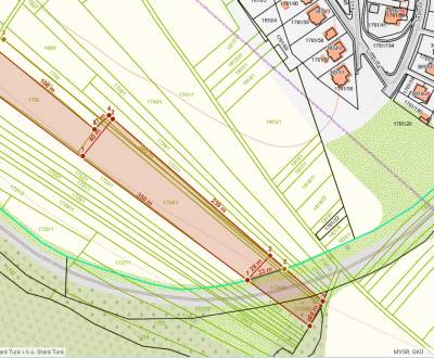 Sale Land – for living, Land – for living, Mýtna, Nové Mesto nad Váhom