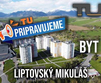 Sale Four+ bedroom apartment, Liptovský Mikuláš, Slovakia