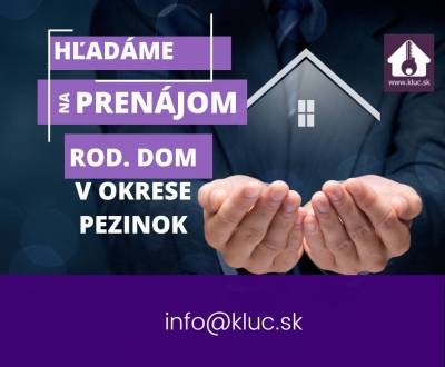 Rent Family house, Family house, Pezinok, Slovakia