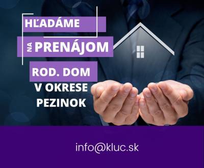 Sublease Family house, Family house, Pezinok, Slovakia