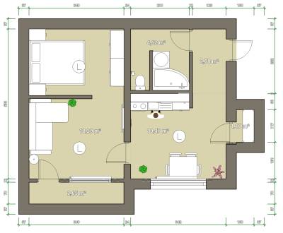 Sale One bedroom apartment, One bedroom apartment, Banská Bystrica, Sl