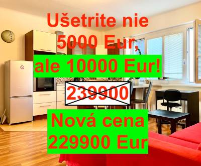 Sale One bedroom apartment, One bedroom apartment, Radlinského, Bratis