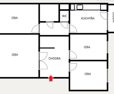 Sale Three bedroom apartment, Three bedroom apartment, Poľná, Banská B