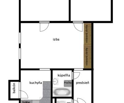 Sale Two bedroom apartment, Two bedroom apartment, Račianska, Bratisla