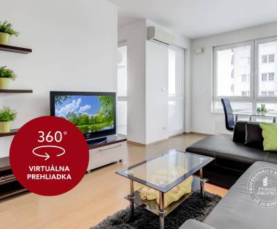 Rent 1-Bedbedroom apartment, AC, LOGGIA, GARAGE, Bratislava, Slovakia