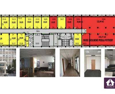 Modern Offices from 19m2 to an Entire Floor (600m2)