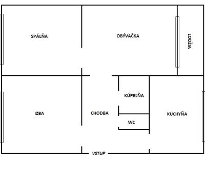 Sale Two bedroom apartment, Two bedroom apartment, Antona Prídavka, Pr