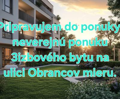 Sale Two bedroom apartment, Two bedroom apartment, Obrancov mieru, Púc