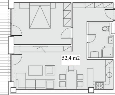 Sale One bedroom apartment, One bedroom apartment, Coboriho, Nitra, Sl