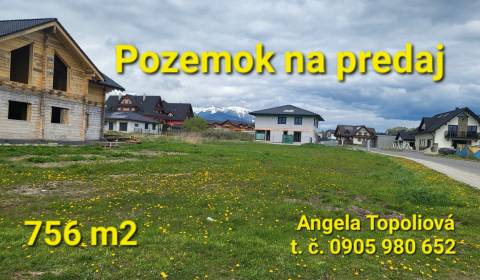 Sale Land – for living, Land – for living, Poprad, Slovakia