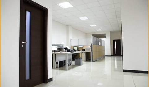 Modern administrative spaces with good accessibility
