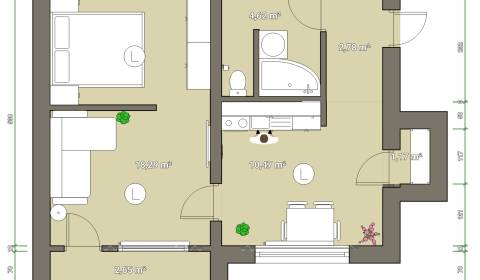 Sale One bedroom apartment, One bedroom apartment, Banská Bystrica, Sl