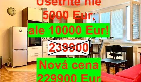 Sale One bedroom apartment, One bedroom apartment, Radlinského, Bratis