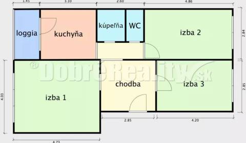 Sale Two bedroom apartment, Two bedroom apartment, M. Rázusa, Prievidz