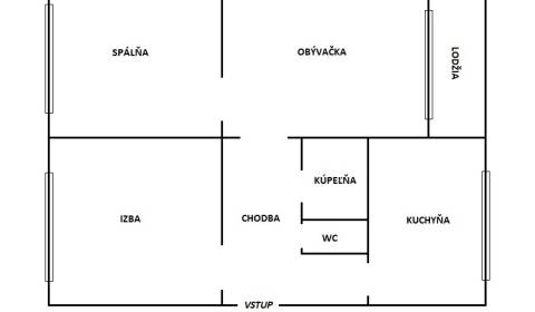 Sale Two bedroom apartment, Two bedroom apartment, Antona Prídavka, Pr