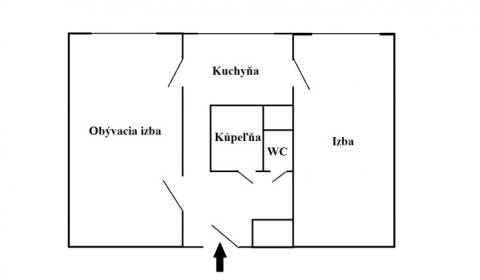 Sale One bedroom apartment, One bedroom apartment, Zvolen, Slovakia