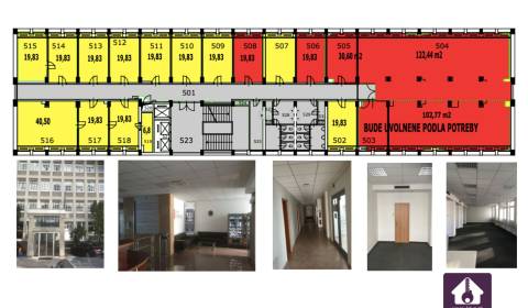 Modern Offices from 19m2 to an Entire Floor (600m2)