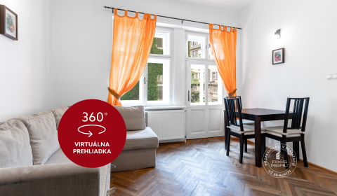 One bedroom apartment, Grösslingova, Rent, Bratislava - Staré Mesto