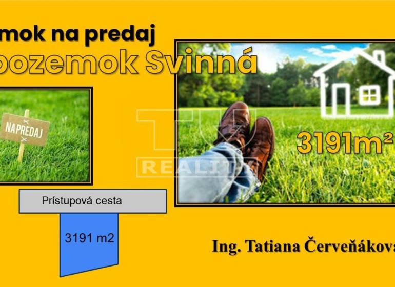 Svinná Land – for living Sale reality Trenčín