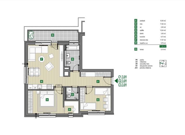 Sale Two bedroom apartment, Two bedroom apartment, Limbašská cesta, Pe