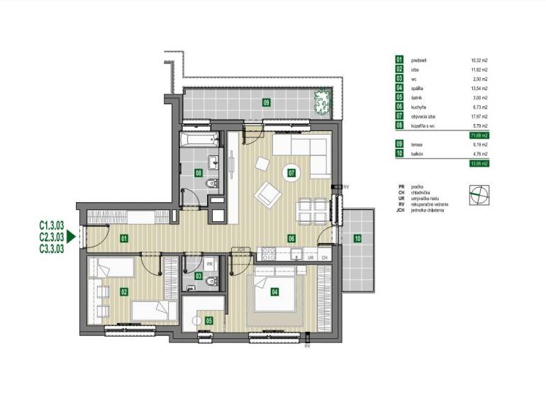 Sale Two bedroom apartment, Two bedroom apartment, Limbašská cesta, Pe