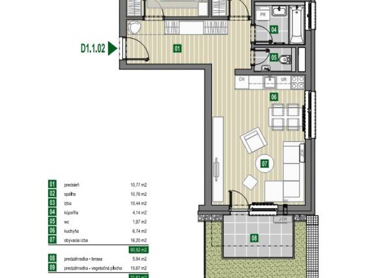 Sale Two bedroom apartment, Two bedroom apartment, Limbašská cesta, Pe