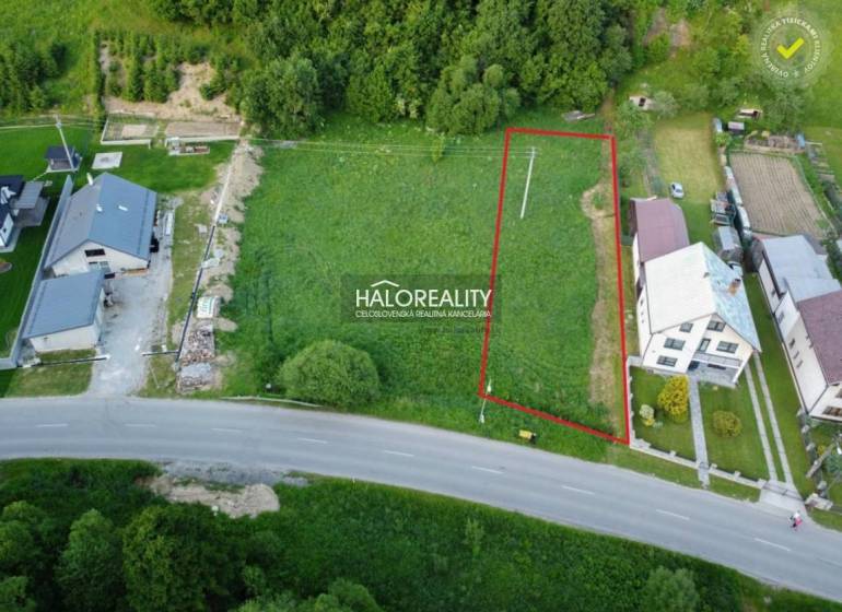 Dlhá nad Oravou Land – for living Sale reality Dolný Kubín