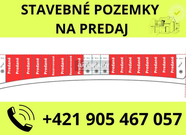 Borovce Land – for living Sale reality Piešťany