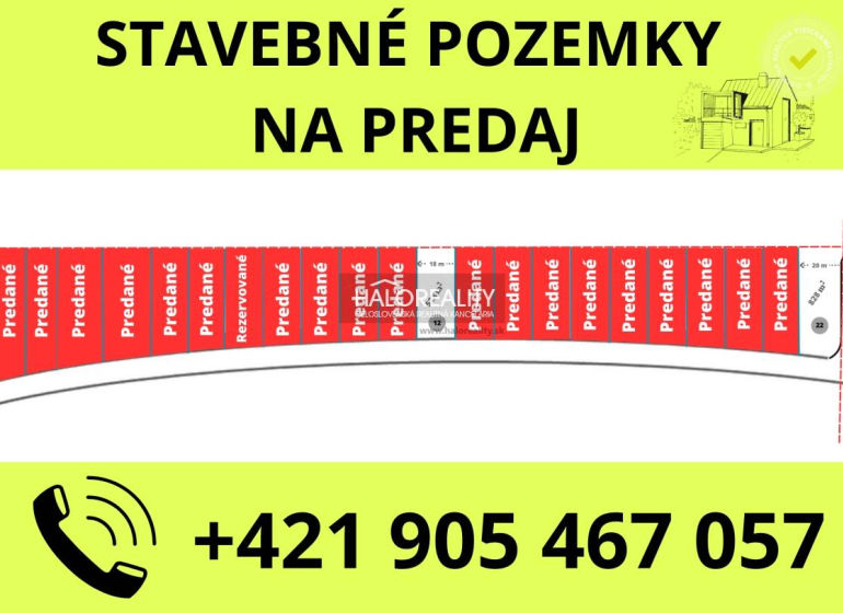 Borovce Land – for living Sale reality Piešťany