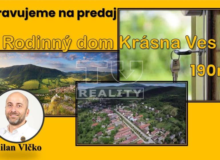 Krásna Ves Family house Sale reality Bánovce nad Bebravou