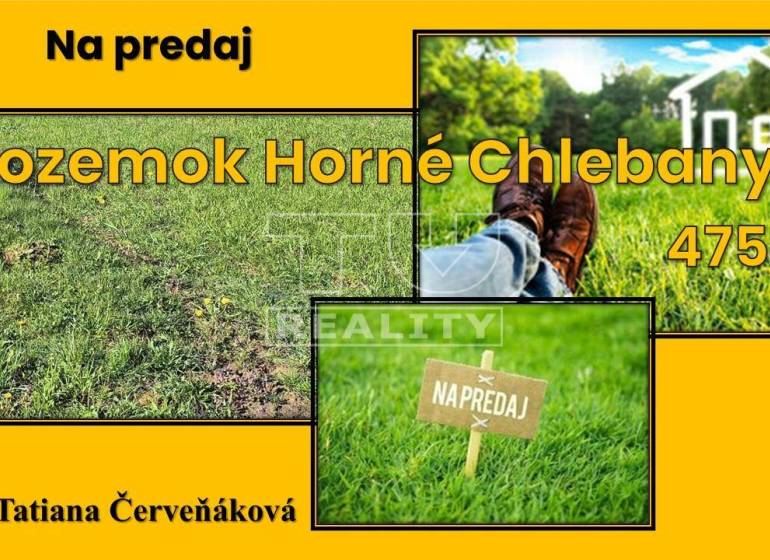 Horné Chlebany Land – for living Sale reality Topoľčany