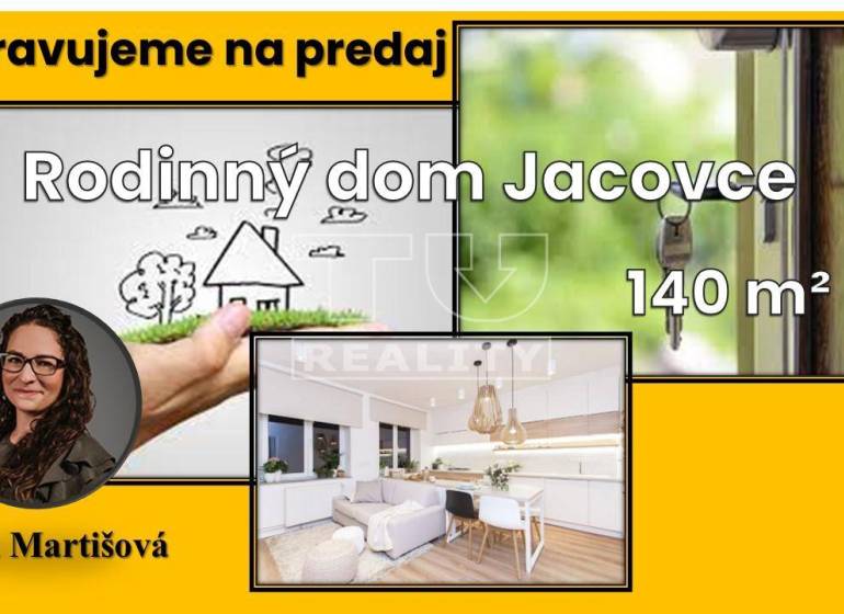 Jacovce Family house Sale reality Topoľčany