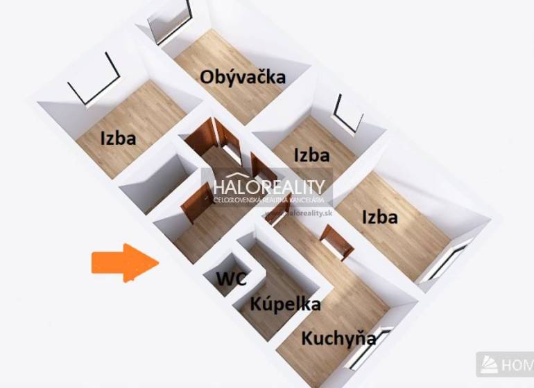 Piešťany Three bedroom apartment Sale reality Piešťany