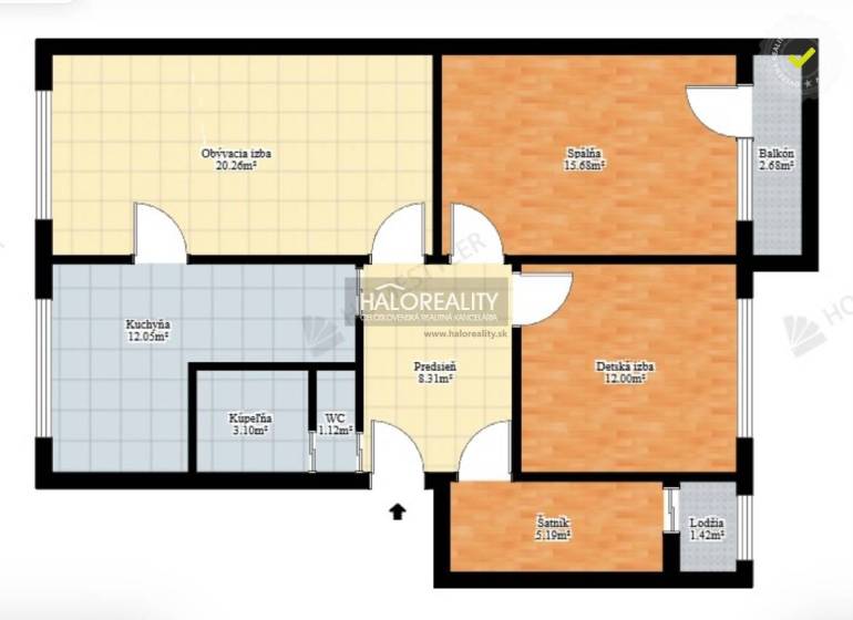 Detva Two bedroom apartment Sale reality Detva