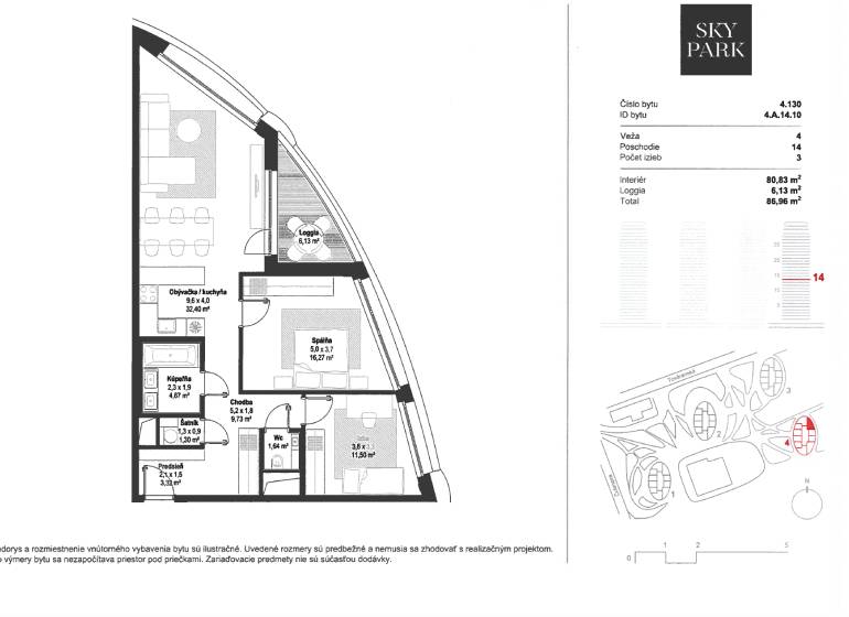 Sale Two bedroom apartment, Two bedroom apartment, Bottova, Bratislava