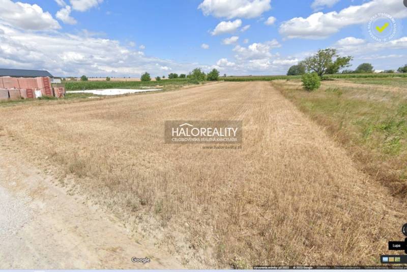 Veľké Kostoľany Land – for living Sale reality Piešťany