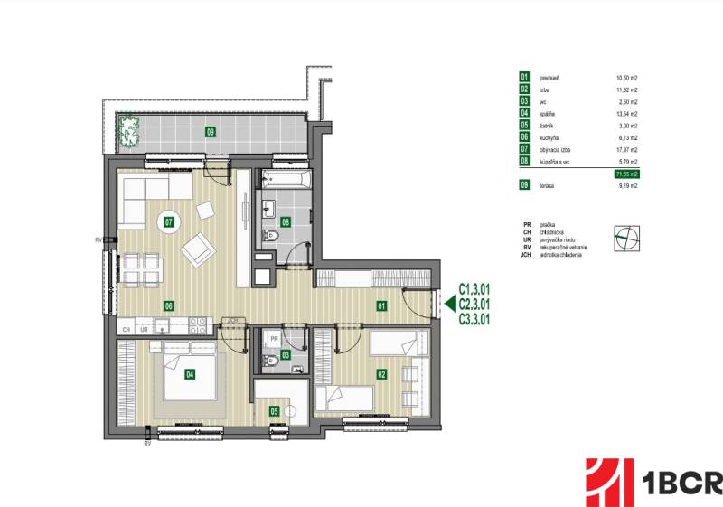 Sale Two bedroom apartment, Two bedroom apartment, Limbašská cesta, Pe