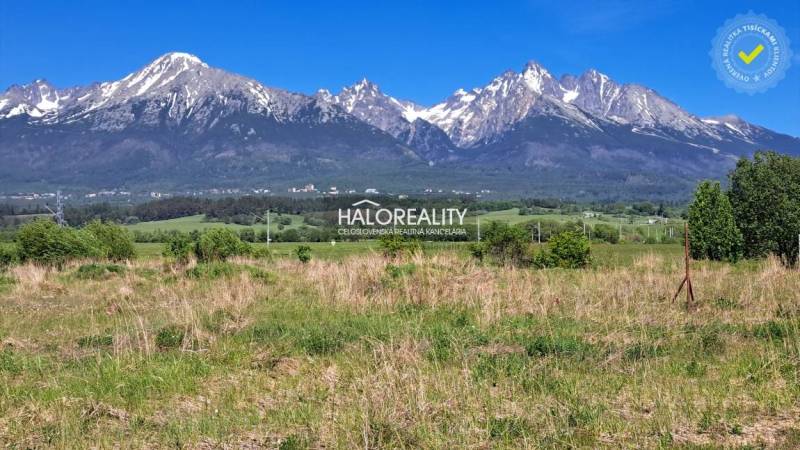 Veľký Slavkov Land – for living Sale reality Poprad