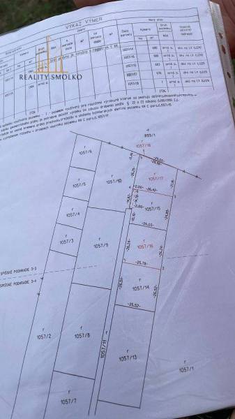 Široké Agrarian and forest land Sale reality Prešov