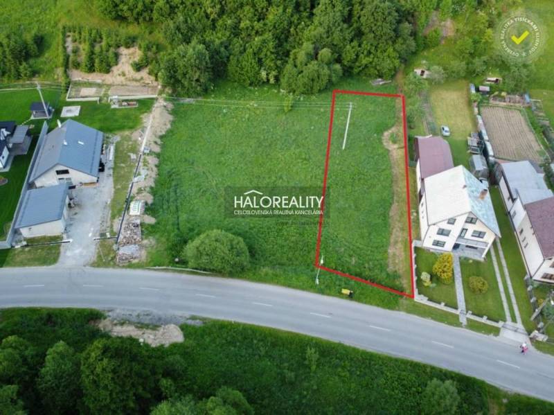 Dlhá nad Oravou Land – for living Sale reality Dolný Kubín