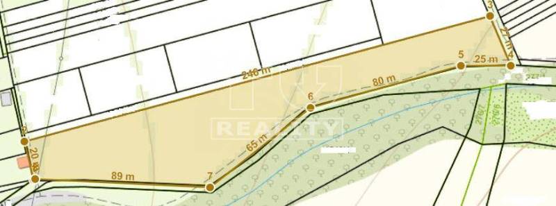 Považská Bystrica Land – for living Sale reality Považská Bystrica