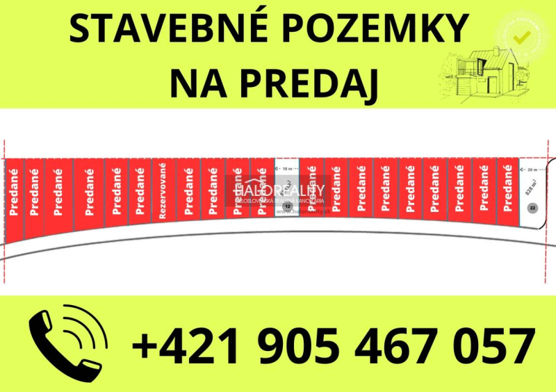 Borovce Land – for living Sale reality Piešťany