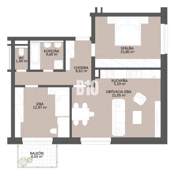 Martin Two bedroom apartment Sale reality Martin