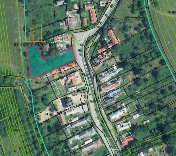 Hanušovce nad Topľou Land – for living Sale reality Vranov nad Topľou