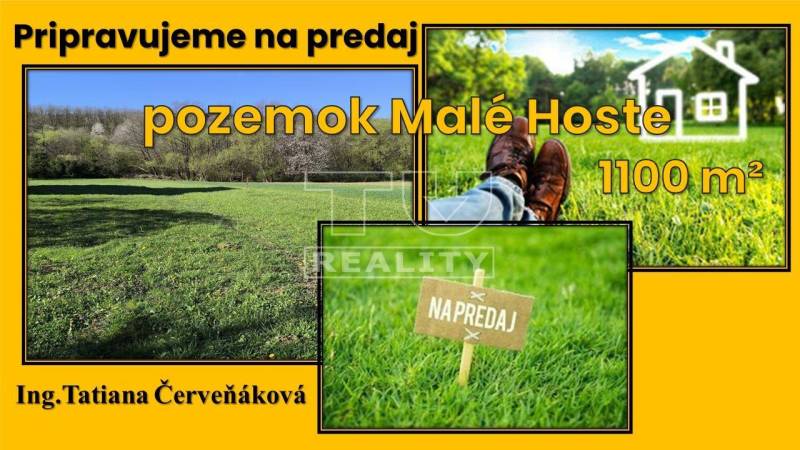 Malé Hoste Land – for living Sale reality Bánovce nad Bebravou